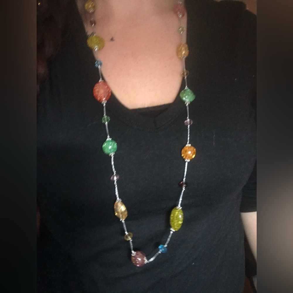 Premier Designs Spring beaded necklace